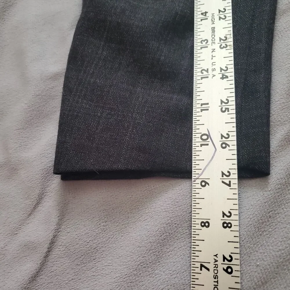 Calvin Klein Wool Blazer Men's 48L Dark Grey Sportcoat Suit Jacket
